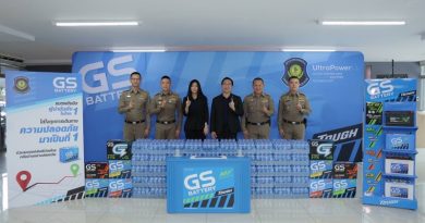 GS BATTERY แบตพลังอึด ร่วมมือตำรวจทางหลวง สานต่อโครงการเพื่อสังคม