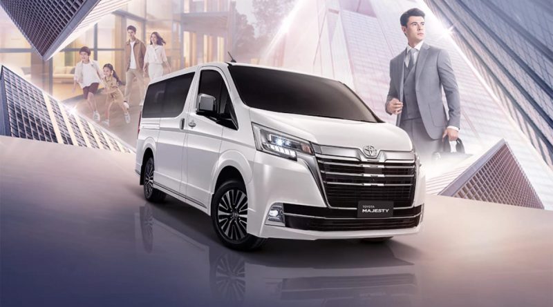 โตโยต้า แนะนำรถตู้พรีเมียม “Toyota Majesty” รุ่นปรับปรุงใหม่ปี 2567