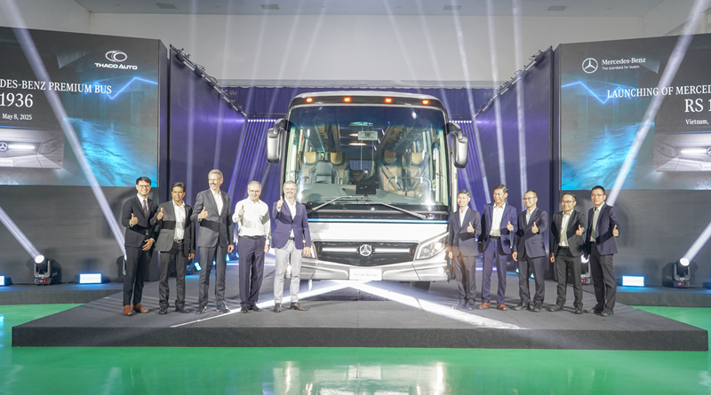 Mercedes-Benz Bus รุกตลาดรถโดยสารไทย เปิดตัว RS1936 รถบัสสำเร็จรูปครั้งแรก
