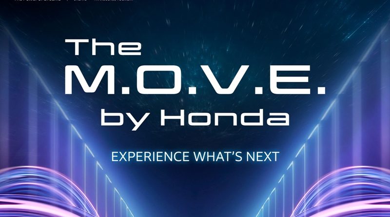 ฮอนด้าเตรียมเปิดตัว “The M.O.V.E. by Honda”