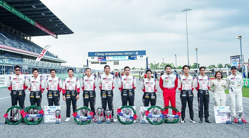 แกร่ง แรง อึด! TOYOTA GAZOO Racing Thailand กวาดแชมป์ 1-2 Overall+Touring คว้าเพิ่มที่ 1 รุ่น Compact