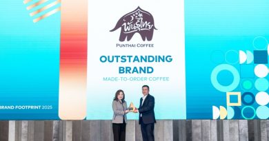 พันธุ์ไทย คว้ารางวัล Top Outstanding Brand ในหมวด Made-To-Order Coffee