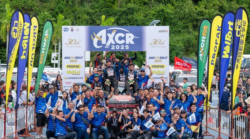 ฟอร์ด เรนเจอร์ แร็พเตอร์ ทะยานคว้าแชมป์เอเชีย ครอส คันทรี่ แรลลี่ 2025 รุ่นโปรดักชัน