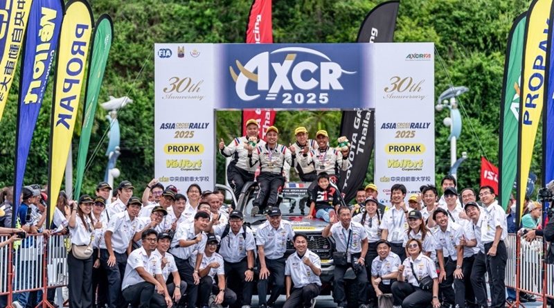 TOYOTA GAZOO Racing Thailand ขึ้นโพเดียม 2 ปีซ้อน คว้าอันดับ 2 และ 5 ในรุ่น T1D 