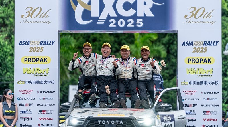 “TOYOTA GAZOO Racing Thailand” ครองโพเดียม 2 ปีซ้อน คว้าอันดับ 2 และ 5 ในรุ่น T1D 