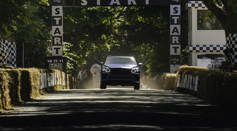 New Bentayga Speed ยนตรกรรมสมรรถนะสูงรุ่นใหม่ สร้างสถิติในงาน Goodwood Festival of Speed 2025   