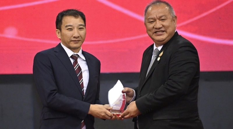 โตโยต้า รับมอบโล่ประกาศเกียรติคุณ