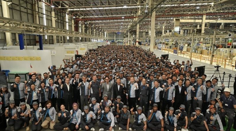 นิสสัน ประเทศไทย ก้าวสู่ความสำเร็จครั้งสำคัญด้วยการรวมสายการผลิตได้สำเร็จ