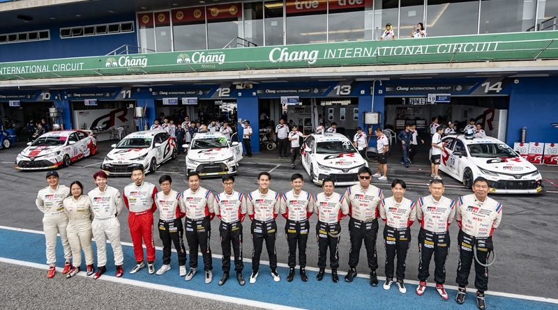TOYOTA GAZOO Racing Thailand ศึก RAAT Thailand Endurance Championship 2025 เรซ 2-3 ที่ บุรีรัมย์