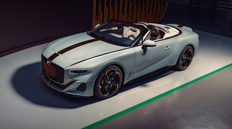 เบนท์ลีย์ มูลินเนอร์ เผยภาพ Batur Convertible รุ่นพิเศษ
