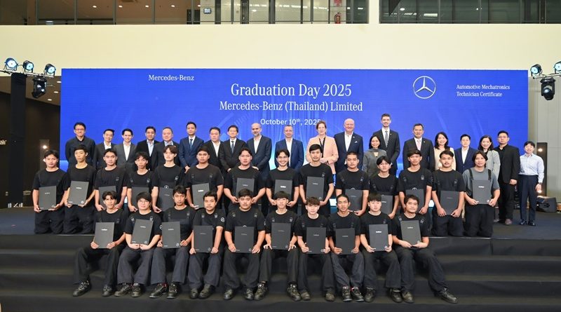 เมอร์เซเดส-เบนซ์ ยกระดับมาตรฐานและทักษะด้านการบริการหลังการขายให้กับบุคลากรไทย