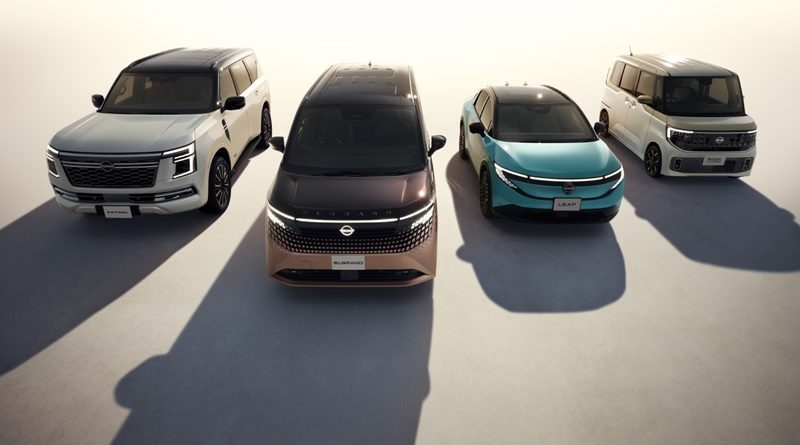 นิสสัน เปิดตัว นวัตกรรมยานยนต์ ที่เป็นรุ่นสัญลักษณ์ และยานยนต์  ที่ขับเคลื่อนด้วยพลังงานไฟฟ้า