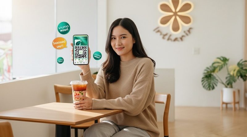 สมาชิกบางจากกรีนไมลส์ ล็อกอินแอปครั้งแรก รับส่วนลดเครื่องดื่มอินทนิล 50%