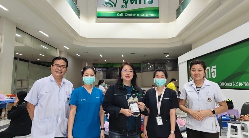 TK นำทีมจิตอาสาบริจาคโลหิตมอบให้โรงพยาบาลศิริราช