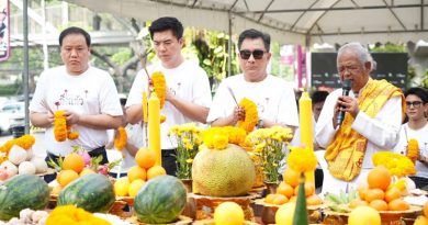 “M STUDIO – MI GROUP – แม่เรียงฟิล์ม” บวงสรวงก่อนเข้าโรง “กิ่งแก้ว”