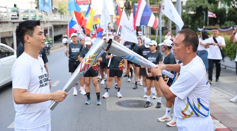 ยามาฮ่านำทัพร่วมวิ่งคบเพลิง อัญเชิญไฟพระฤกษ์