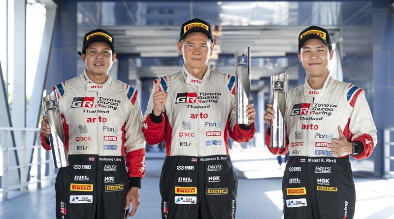 TOYOTA GAZOO Racing Thailand รุกฆาต! รับแชมป์ 3 รุ่น