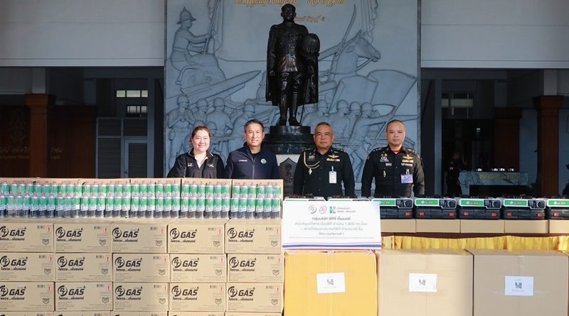 PTG ผนึก “กาแฟพันธุ์ไทย-แอตลาส เอ็นเนอยี” ส่งต่อกำลังใจหนุนฮีโร่ทหารกล้า