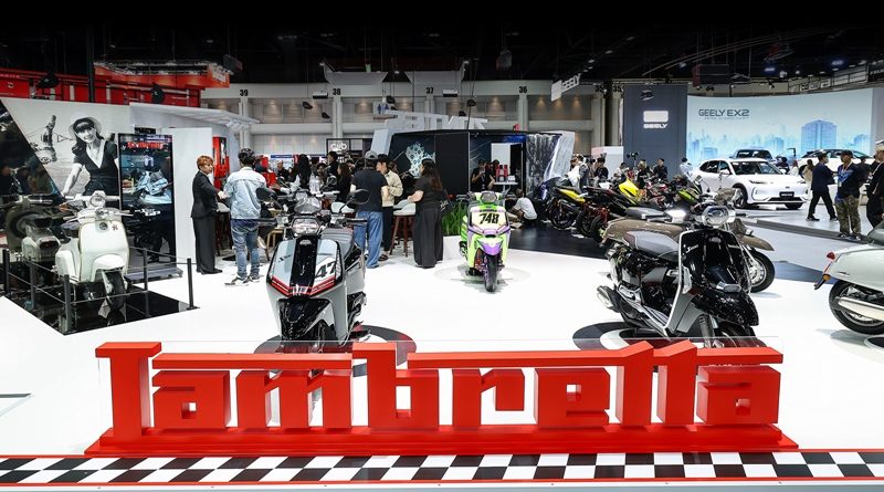 LAMBRETTA คว้ายอดจองอันดับ 1 Motor Expo 2025 “J200 ใหม่”