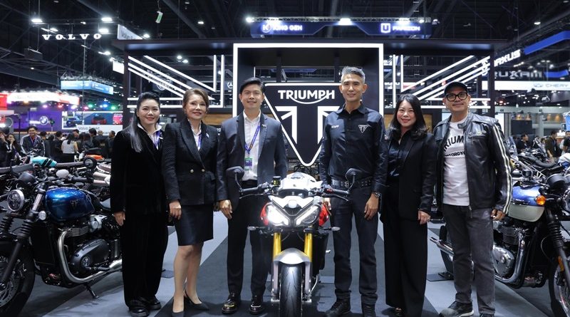 ไทรอัมพ์ มอเตอร์ไซเคิลส์ เปิดตัว 10 รุ่นใหม่ในงานมอเตอร์ เอ็กซ์โป 2025