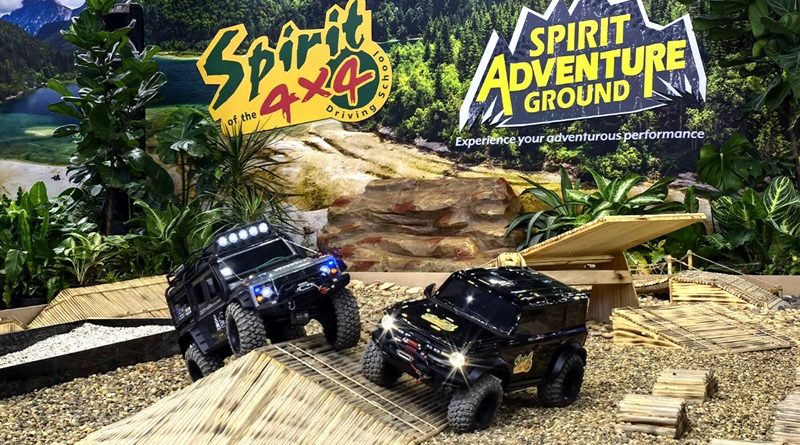 SPIRIT 4×4 ชวนขับรถบังคับจิ๋วในสนามจำลอง  และลองนั่งรถลุยทางวิบาก