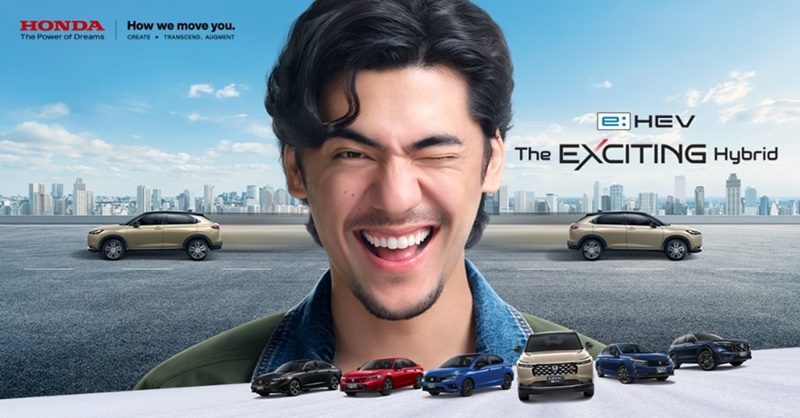 ฮอนด้า ตอกย้ำแบรนด์ผู้นำรถไฮบริด ผ่านแคมเปญ Honda e:HEV – The EXCITING Hybrid