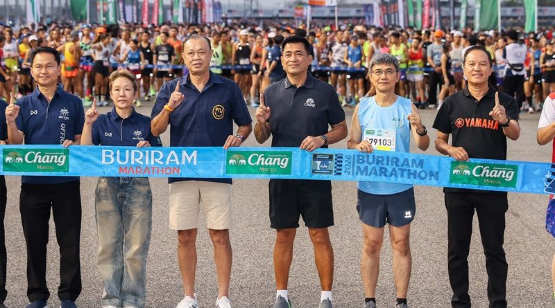 ยามาฮ่าร่วมฉลอง 10 ปี บุรีรัมย์มาราธอน