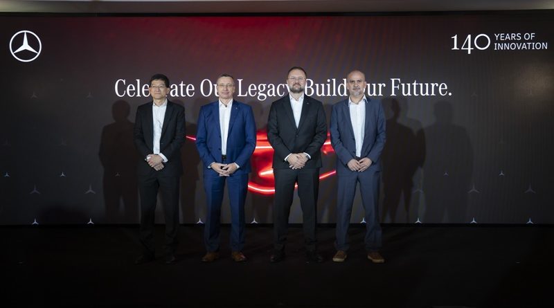 เมอร์เซเดส-เบนซ์ ประเทศไทย เผยกลยุทธ์ในปี 2569 เฉลิมฉลอง 140 ปี แห่งนวัตกรรมยานยนต์