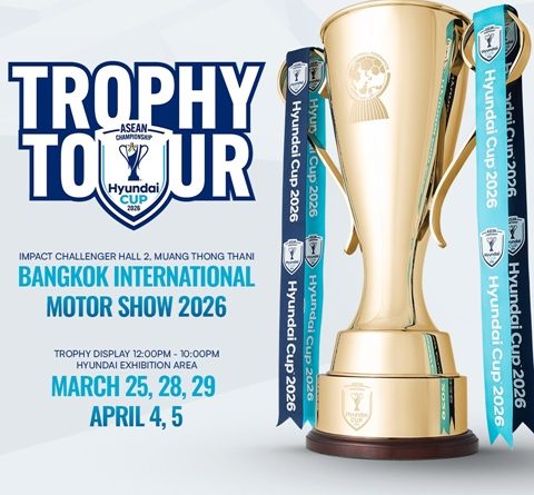 ASEAN HYUNDAI CUP™ 2026 Trophy Tour เปิดฉากที่งาน Bangkok International Motor Show