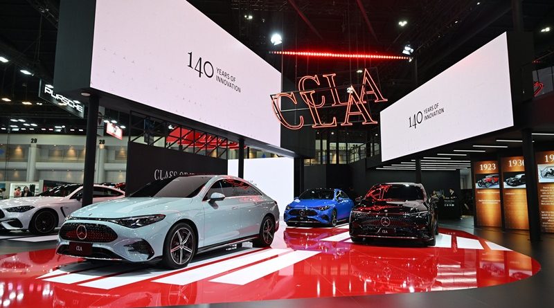 เมอร์เซเดส-เบนซ์ เปิดตัว The-all new electric CLA ในราคา 2.29  ล้านบาท