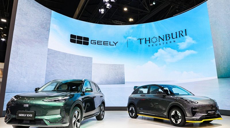 GEELY ธนบุรีนอยสเติน เดินหน้ารุกตลาด EV ไทย
