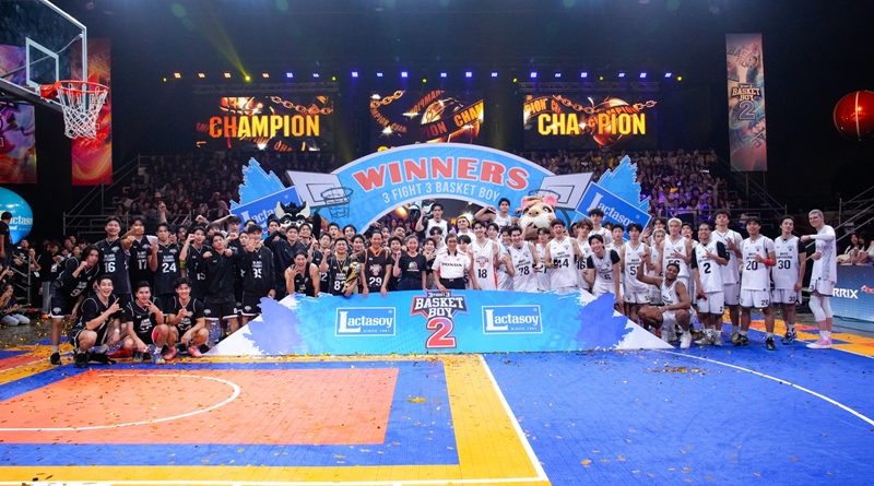 รถจักรยานยนต์ฮอนด้า ร่วมระเบิดความมันศึก 3FIGHT3 BASKET BOY Season 2