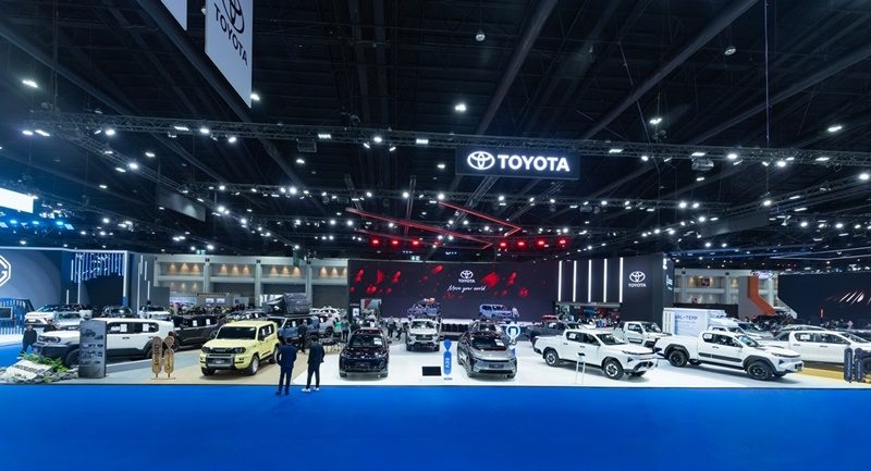 โตโยต้าขอขอบคุณทุกความเชื่อมั่น และความไว้วางใจ  กับยอดจองสูงเป็นประวัติการณ์