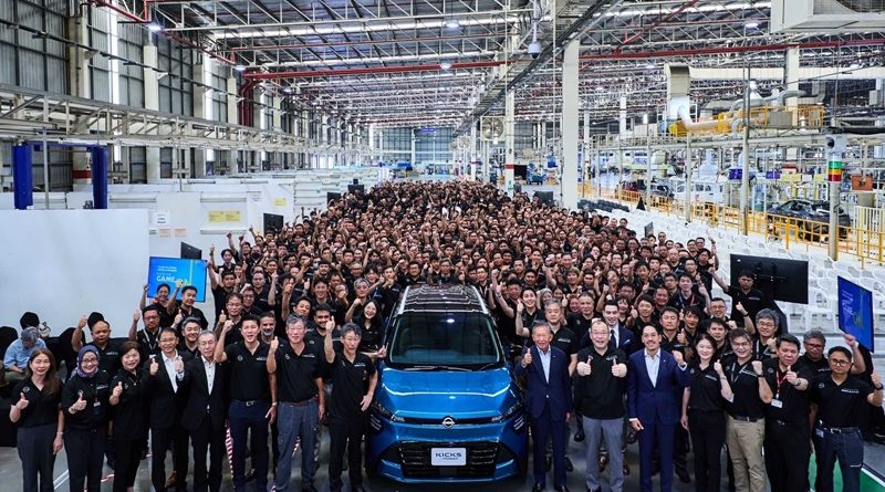 นิสสัน ประเทศไทย เปิดสายการผลิต “นิสสัน คิกส์ อี-พาวเวอร์ ใหม่”