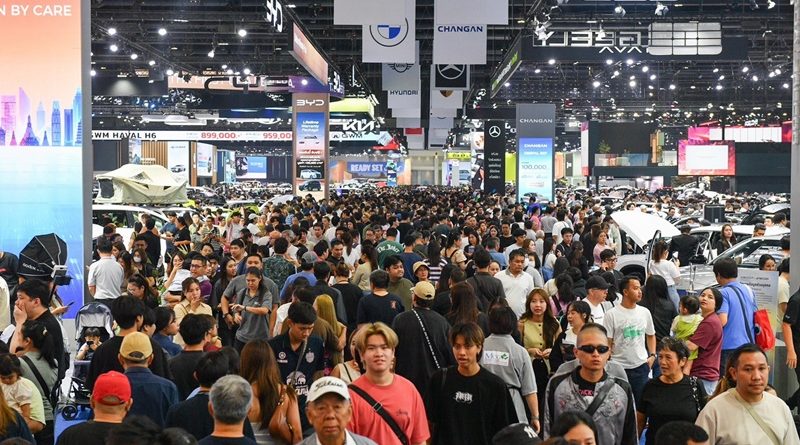 ตลาดรถยนต์เดือนมีนาคม ปรับตัวดีขึ้น ยอดขาย 59,865 คัน เพิ่มขึ้น 7.29%