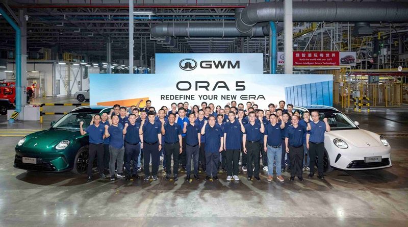 GWM เปิดสายการผลิต ORA 5 อย่างเป็นทางการ ณ โรงงาน GWM Smart Factory ในประเทศไทย