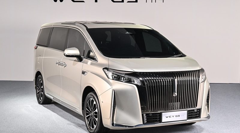 GWM WEY G9 คว้ายอดขายรวม อันดับ 1 ในกลุ่ม New Energy MPV ในประเทศจีน (มกราคม – พฤษภาคม)