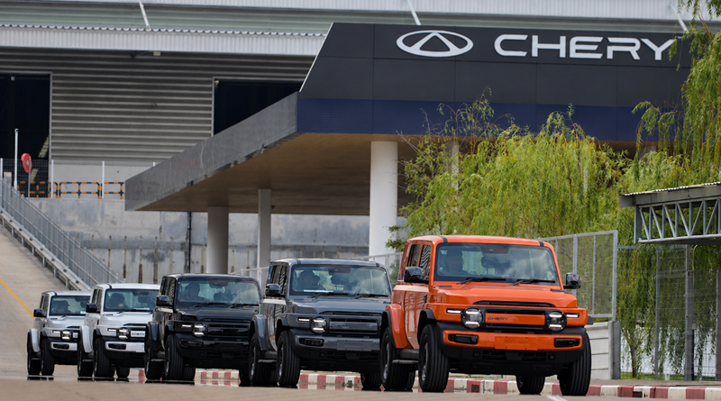 เชอรี ประเทศไทย เปิดไลน์ประกอบรถไฟฟ้า “Chery V23” อย่างเป็นทางการ