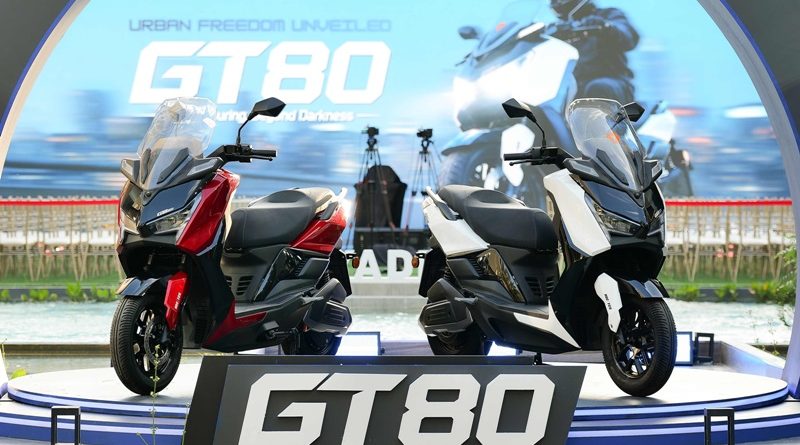 ยาเดีย ผู้นำยานยนต์ไฟฟ้าอัจฉริยะ เปิดตัว “Yadea รุ่น GT80 และ GT80-P” 