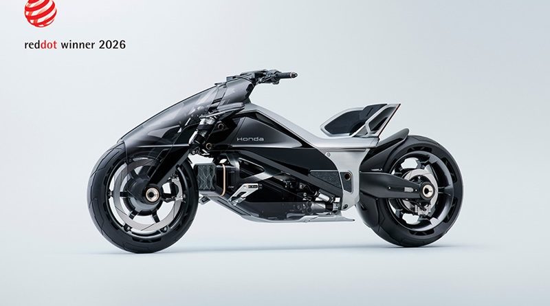 EV Outlier Concept และภาพยนตร์โฆษณารถจักรยานยนต์ไฟฟ้าของฮอนด้า คว้ารางวัล Red Dot Design Award 2026