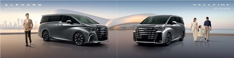 โตโยต้าแนะนำ TOYOTA ALPHARD และ VELLFIRE  รุ่นปรับปรุงใหม่ ปี 2569
