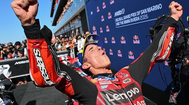 มาร์ค มาร์เกซ คว้าชัยชนะครั้งที่ 78 ในศึก MotoGP ที่มิซาโน พลิกขึ้นนำลุ้นแชมป์โลก MotoGP