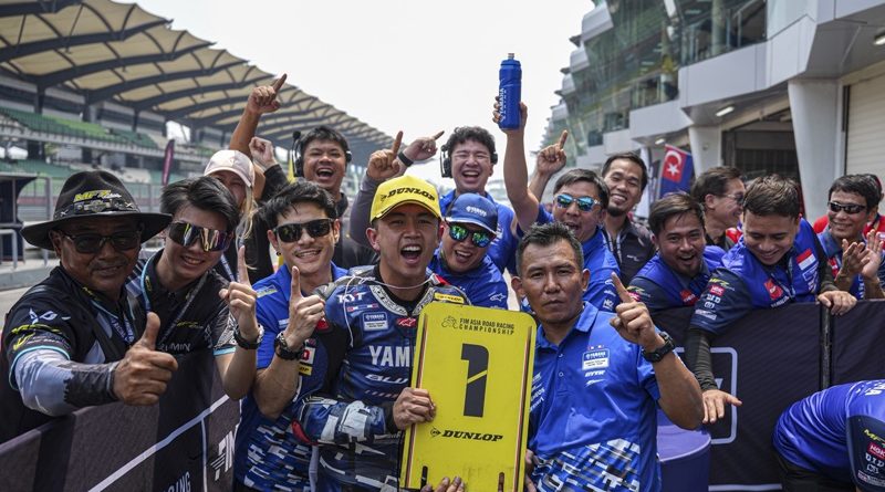 “ไทยยามาฮ่า” ฟอร์มโหด ! ประเดิมเรซแรก ARRC สนาม 5 เซปังฯ