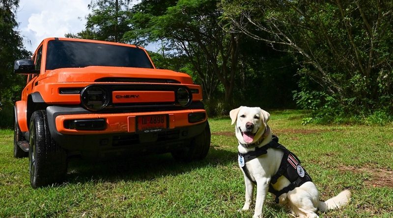 เชอรี ประเทศไทย เตรียมเปิดภารกิจ “V23 x K9 USAR” ส่งต่อพลังรถไฟฟ้า