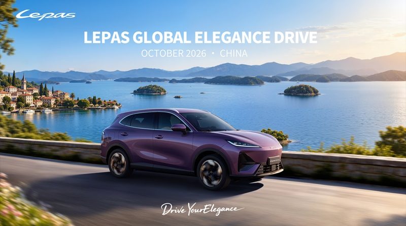 จากเซี่ยงไฮ้ สู่อู๋หู LEPAS L6 EV ออกเดินทางสู่ “LEPAS Global Elegance Drive”