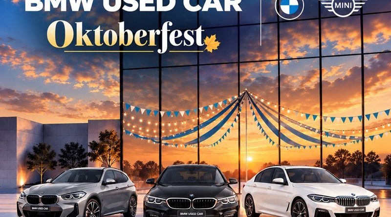 มาสเตอร์ เซอร์ทิฟายด์ ยูสคาร์ จัด ‘BMW USED CAR OKTOBERFEST’ 